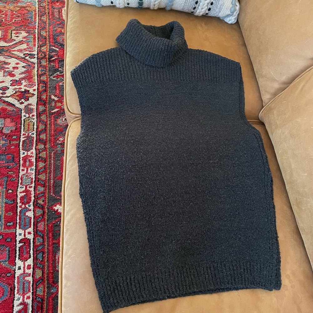 ELEVENTY oversized cashmere blend sweater vest